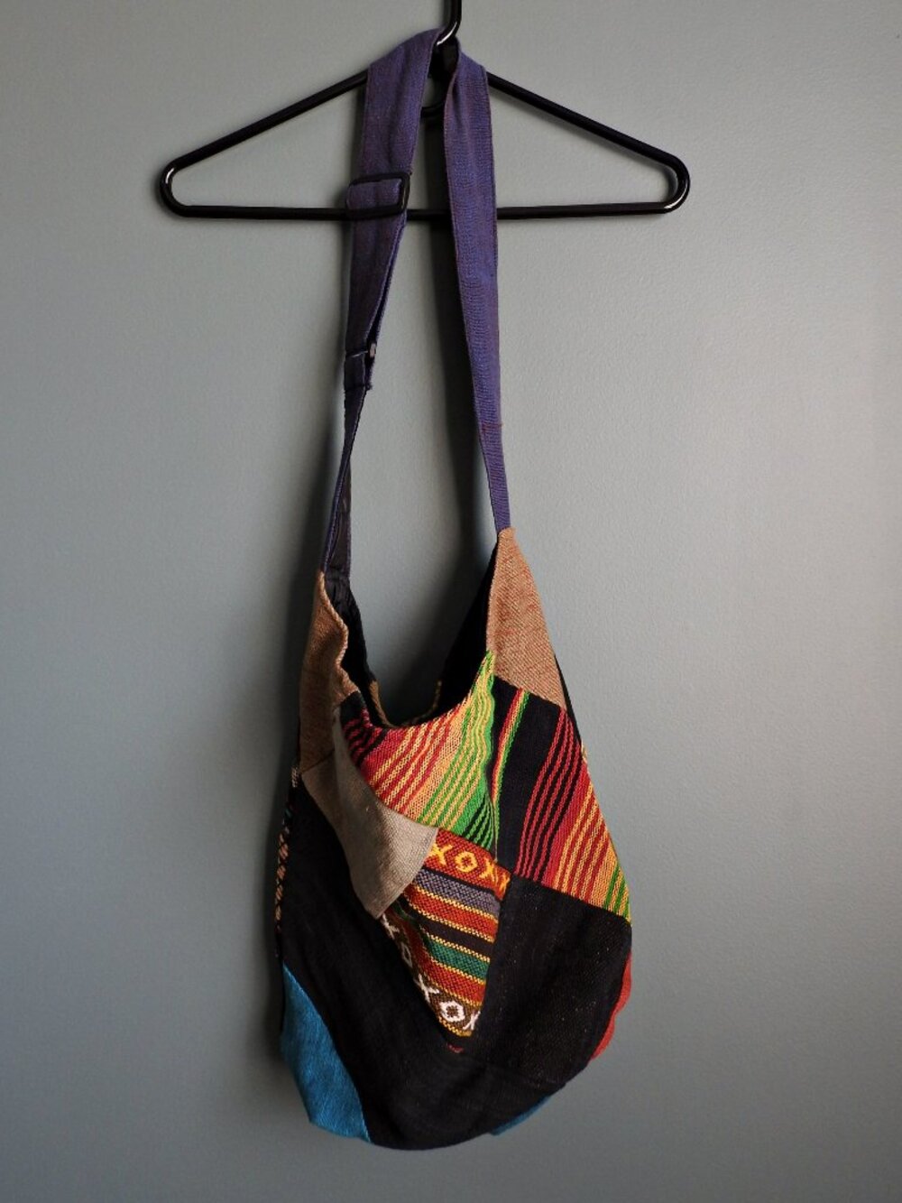 Yakiyak Colorful Handmade Bohemian Gypsy Shoulder Crossbody Bag